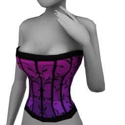 Palermo Violaceous Corset
