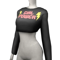 Foal Girl Power Crop Top