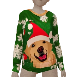 USAesthetics Festive Doggo Sweater
