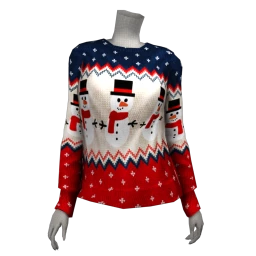 Cosmos Ugly Snowman Sweater