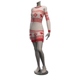 Christmas Reindeer Jumper Dress