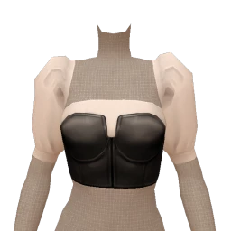 Delirious Layered Corset Crop Top