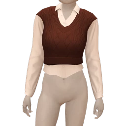 Foal Library Regular Sweater (Beige)