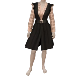 Foal Boarding School Dress (Black)