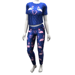 Foal Festive Flamingo Pyjamas