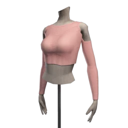 Foal Cut Out Crop Top - Pink