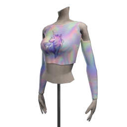 Gracious Unicorn Crop Top