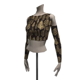 Foal Golden Trees Crop Top