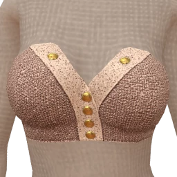 Foal Knitted Sweetheart Crop Top