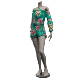 Foal Flower Bomb Playsuit