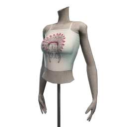 Foal "Free Spirit" Crop Tee