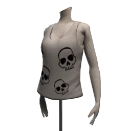 Foal Halloween Prints Vest - Skulls