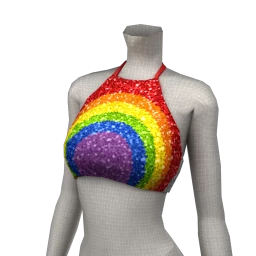 Foal Pride Spectrum Crop Top