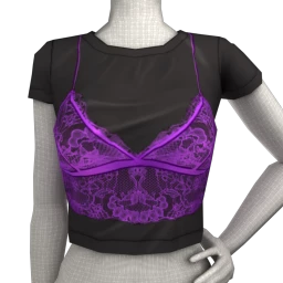 Foal Purple Bralette Top