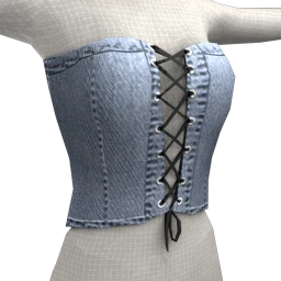 Cloud Nine Lace Up Corset