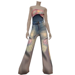 Drop Science Tie Dye Military Jumpsuit