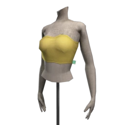 Foal Bralet Top - Daffodil