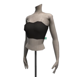 Foal Bralet Top - Charcoal