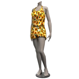 Foal Playsuit - Sunflowers