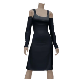 Foal Back To Basics Simple Black Dress