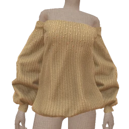 Foal Sequin Oversized Knitted Sweater