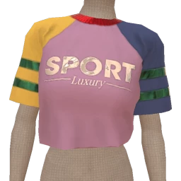Drop Science Sport Luxury Crop Top