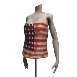 Front Row New Americana Tassled Tee