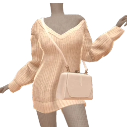 Front Row Slouchy Knit Dress