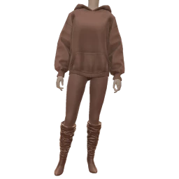 Front Row Mocha Lounge Set