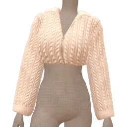 Front Row Cable Knit Sweater