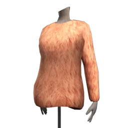 Front Row Faux Fur Jacket - Baby Pink