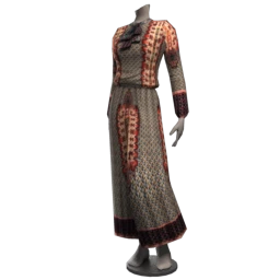 Britta Maxi Print Dress