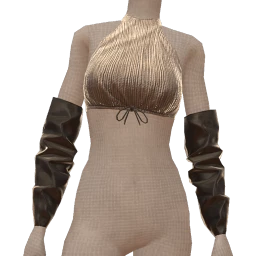 Front Row Silver Eclipse Top