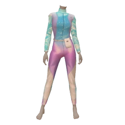 Front Row Retro Disco Bodysuit