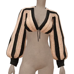 Front Row Chunky Knit Bralette