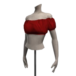 Front Row Flower Child Bandeux Top - Red