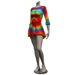 Front Row Tie Dye Tunic Dress