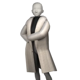 Front Row Keep Warm Faux Fur (Beige)