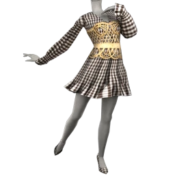 Front Row Aire Cage Dress