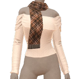 Front Row Ivory Breeze Knitted Jumper