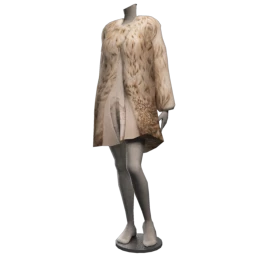 Front Row Dreamcatcher Faux Fur Coat