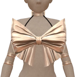 Front Row Gift Wrapped Cropped Top