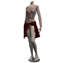 Front Row Dreamer Bodysuit with Shirt