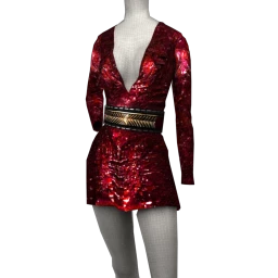 Front Row Star Dust Glitter Dress