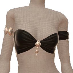 Front Row Chic Collision Satin Crop