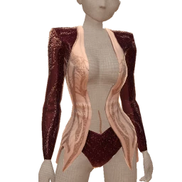 Front Row Moonlit Maroon Outfit