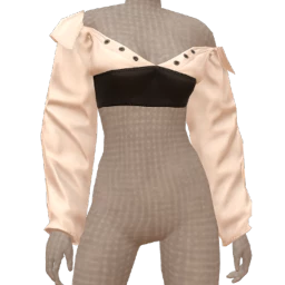 Front Row Focused Play White Shirt And Bandeau Top