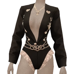 Front Row Power Game Monochrome Outfit