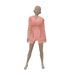 Front Row Candy Pink Blazer Dress