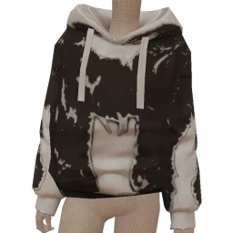 Front Row Distressed Patch Hoodie